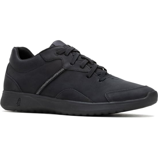 Hush Puppies The Good Leder Herren Schwarz Turnschuhe - Image 1
