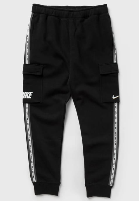 Nike Herren Fleece Sportswear Crew Neck Trainingsanzug in Schwarz - Image 4