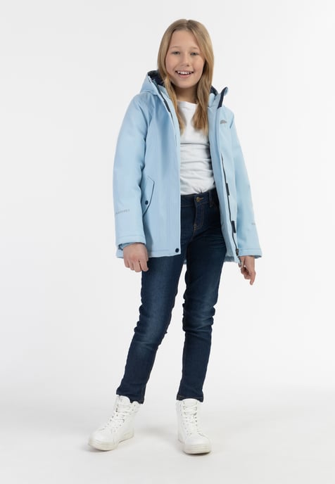 Schmuddelwedda Winterjacke Mädels eisblau - Image 2