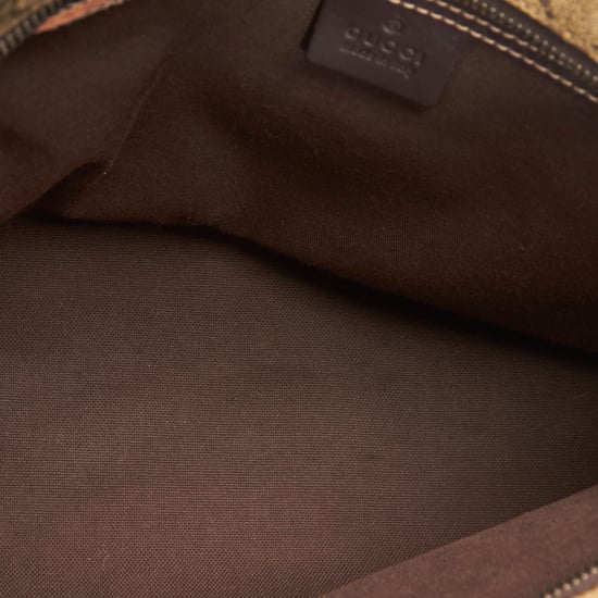 Vintage Gucci GG Supreme Tote Bag Brown - Image 5