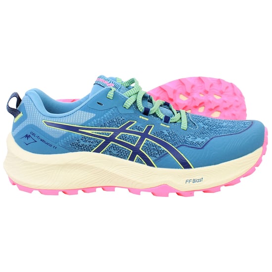 Asics Gel-Trabuco 11 Blaue Laufschuhe für Damen - Image 1