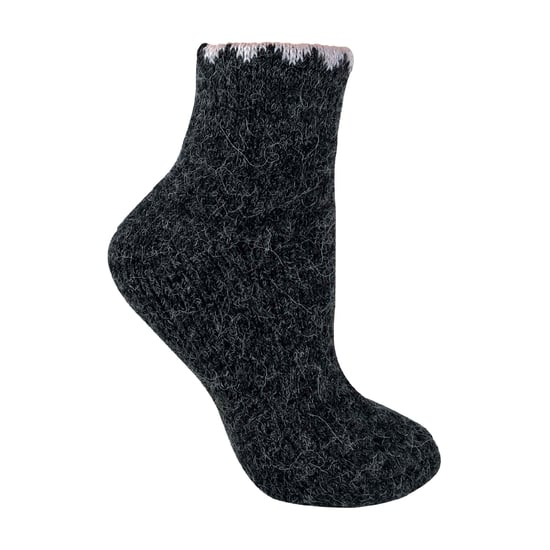 Sock Snob - Damen Winter Warme Kurze Alpaka-Woll-Mischung Wanderstrümpfe - Image 2