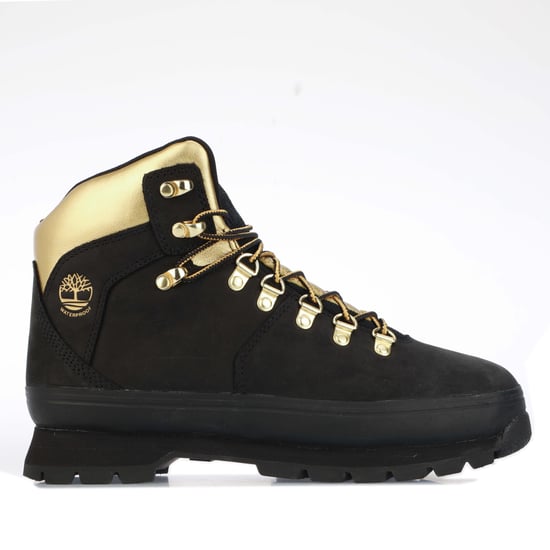 Women's Timberland Euro Hiker Hiking Boots in Black Gold
