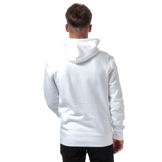 Men's Champion Large Logo Hoody in White