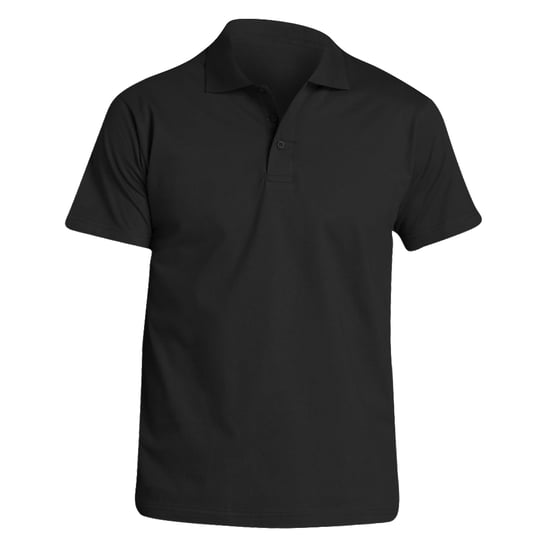 SOLS Herren Prescott Jersey Kurzarm-Poloshirt (Tiefschwarz) - Image 1