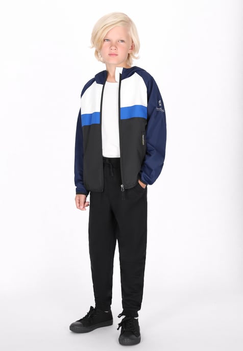 Schmuddelwedda Anorak Jungen (Kids) Marine Colorblock - Image 2