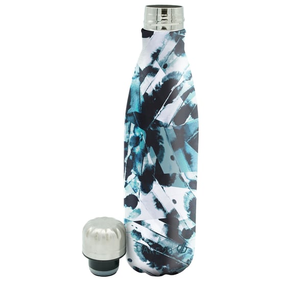 Dare 2B - Wasserflasche, Libelle, Metall (Weiß/Schwarz/Blau) - Image 3