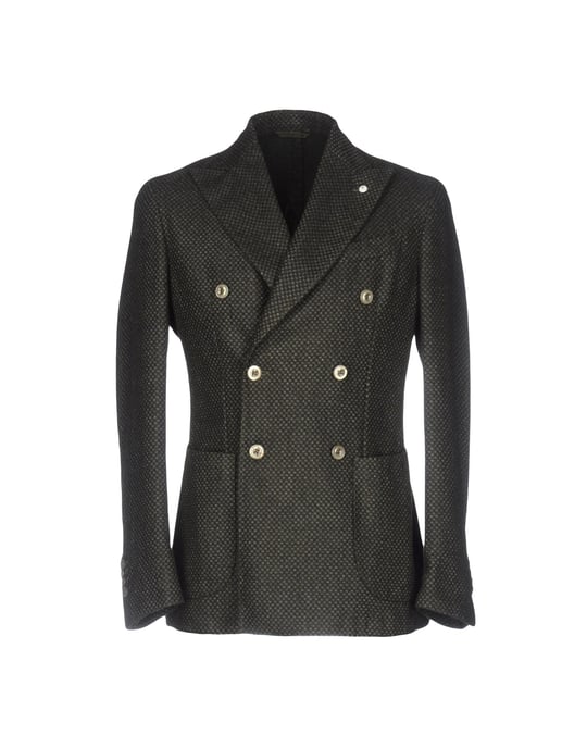 SUITS AND JACKETS L.B.M. 1911 Dark green Man Wool