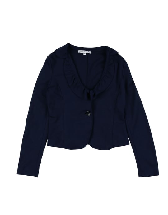 SUITS AND JACKETS Patrizia Pepe Dark blue Girl Viscose