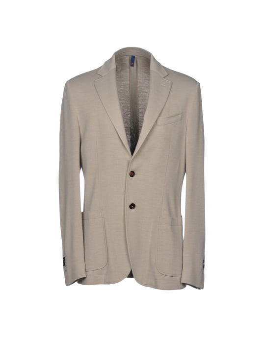 SUITS AND JACKETS Domenico Tagliente Beige Man Cotton