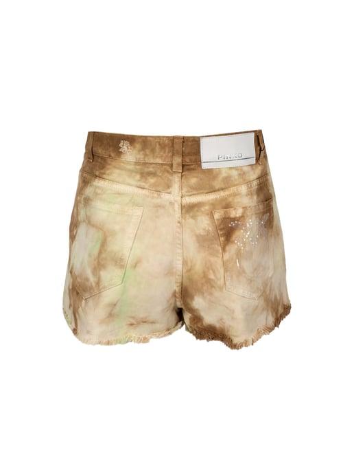 Pinko Shorts Gina 5 Woman's Beige