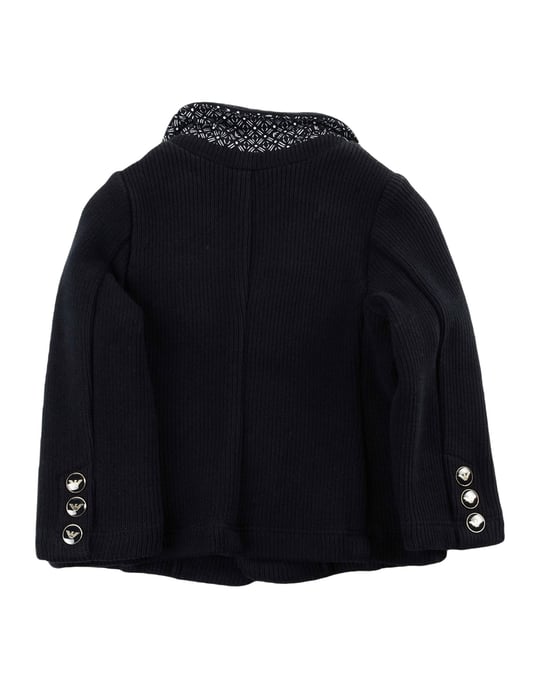 SUITS AND JACKETS Armani Junior Dark blue Boy Cotton