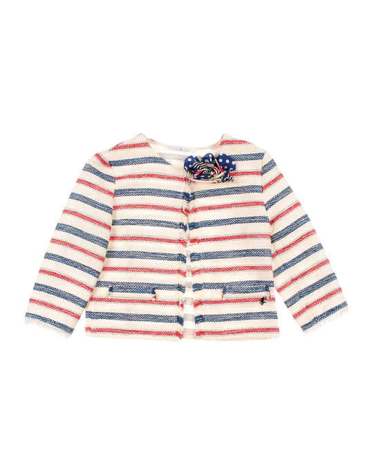 SUITS AND JACKETS L:� L:� By Miss Grant Ivory Girl Cotton