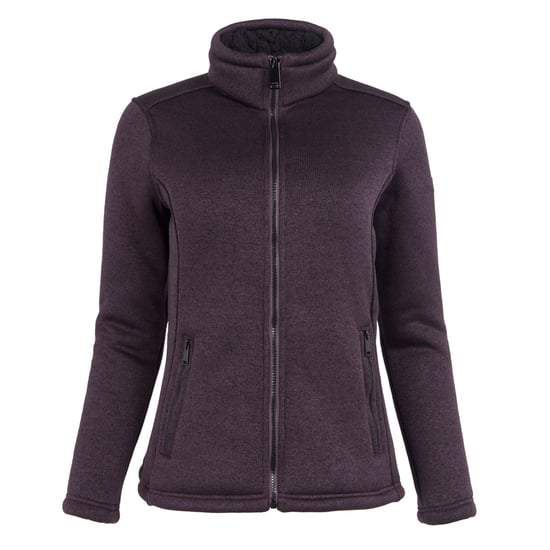 Regatta - "Razia II" Fleecejacke Durchgehender Reißverschluss für Damen (Tiefpflaume/Schwarz) - Image 1