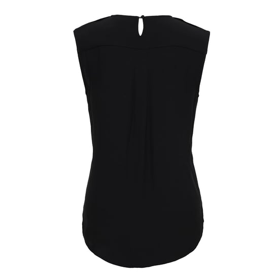 Oberteil aus Bi-Material, Spitze und Satin - Image 4