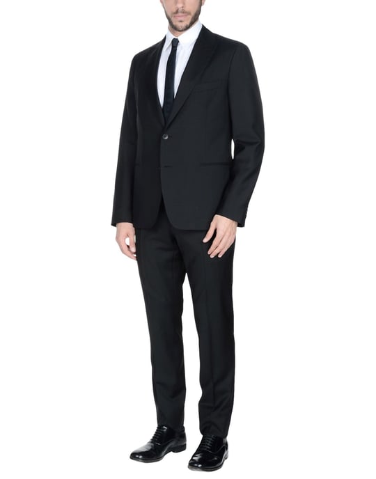 SUITS AND JACKETS Cantarelli Black Man Virgin Wool