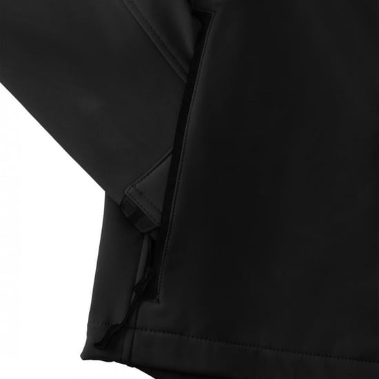 Russell Mens 3 Layer Soft Shell Gilet Jacket (Black)
