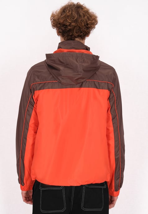 Mo Jacke Herren Orange Braun - Image 4