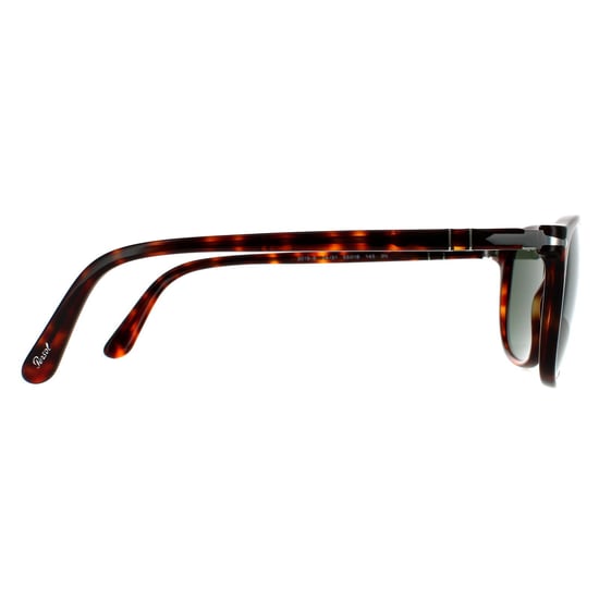 Persol Quadratische Herren Sonnenbrille Havanna Grün - Image 4