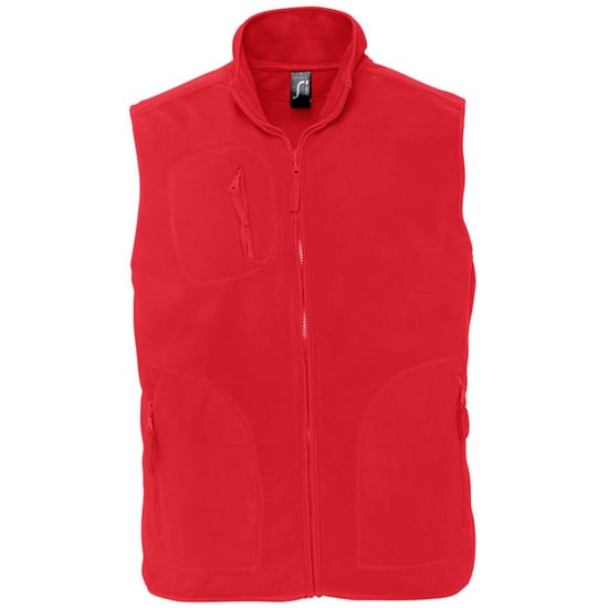 SOLS - Polaire sans manches NORWAY - Homme (Rouge) - Image 1