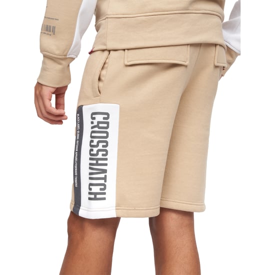 Crosshatch - "Silomane" Shorts für Herren (Steinfarben) - Image 3
