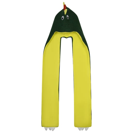 Dare 2B Childrens/Kids Snowplay Dinosaur 3 in 1 Hat Scarf (Eden Green)