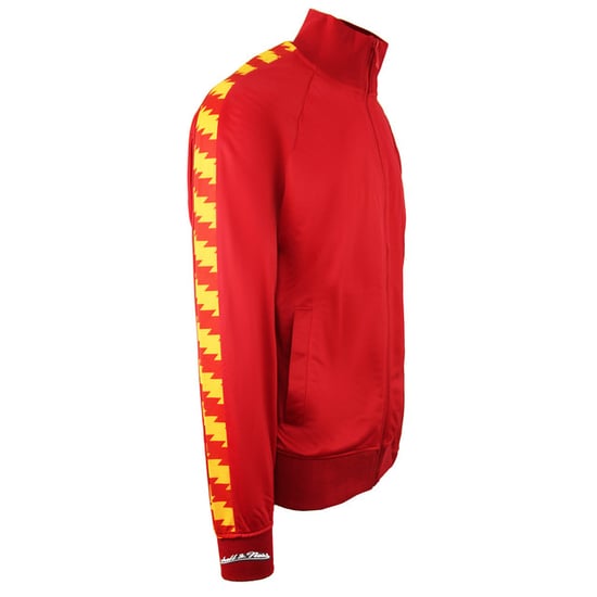 Mitchell & Ness Houston Rockets Track Jacket Taped Top Red Men TRJKDA18017 HROSC