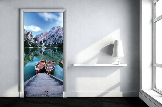 Steps To Freedom Self-Adhesive Door Mural Sticker For All Europe Size 90CmX200CM