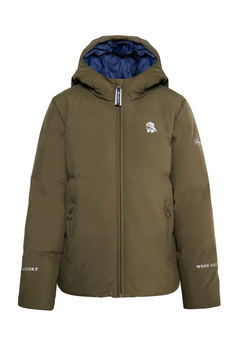 Schmuddelwedda Funktionale Winterjacke Jungs Militäroliv - Image 1