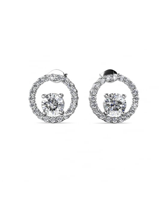 Desiree Set und Box - Silber und Kristall - Image 5