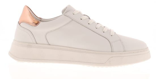 Hush Puppies Camille Leder Damen Weiße Turnschuhe - Image 2