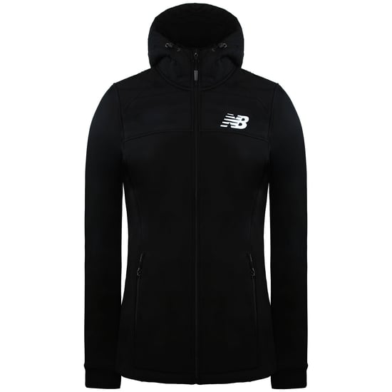 New Balance Logo Herren Schwarze Softshelljacke - Image 1