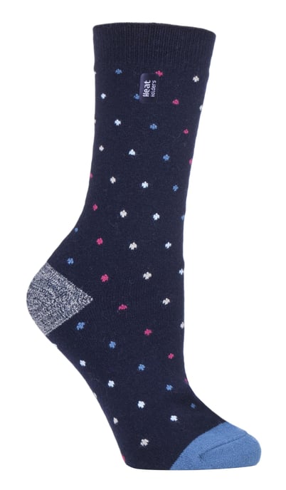 Heat Holders Damen Ultra Lite Thermo-Socken mit gebürstetem Innengarn, Marineblau (Beere) - Image 1