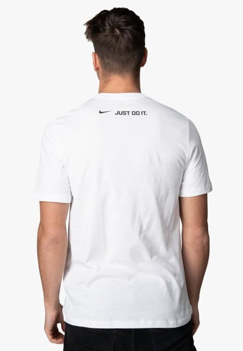 Nike Swoosh Air Herren-T-Shirt in Weiß - Image 2