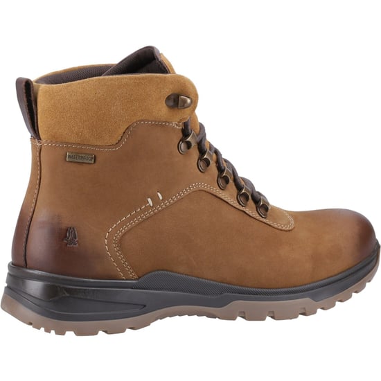 Hush Puppies Paul Leder Herren Stiefel Tan - Image 2