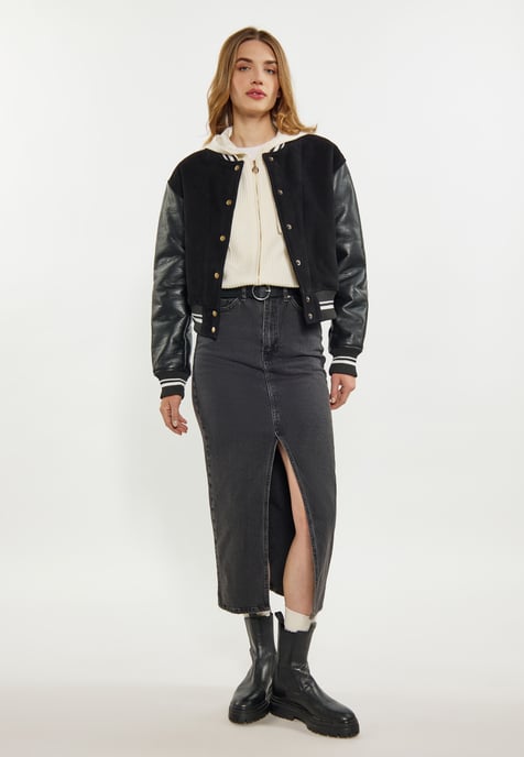 Dreimaster Jacke Damen Schwarz - Image 2