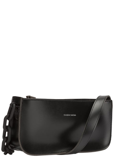 Corrin Chain Strap Zip Shoulder Bag