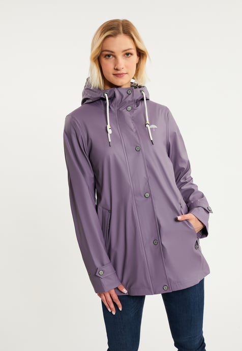 Schmuddelwedda Regenjacke Damen Rauchlila - Image 3