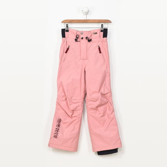 K COLBECK long snow pants adjustable with suspenders N0Y81W boy