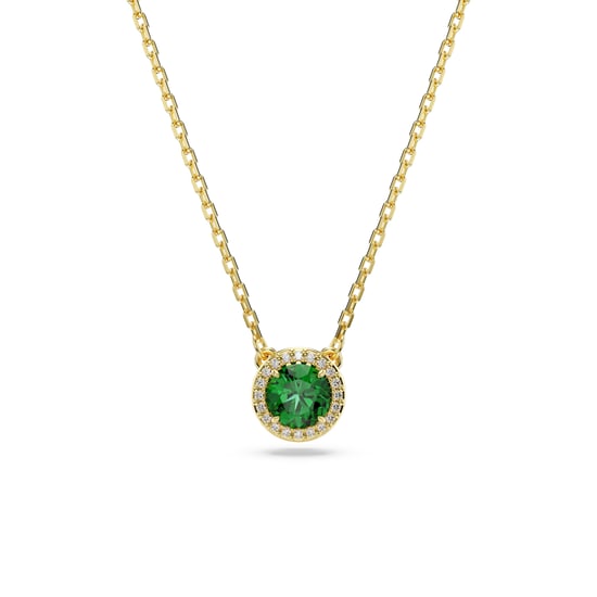 Swarovski 'Una Angelic' Damen Halskette aus vergoldetem Metall - Gold 5680557 - Image 1
