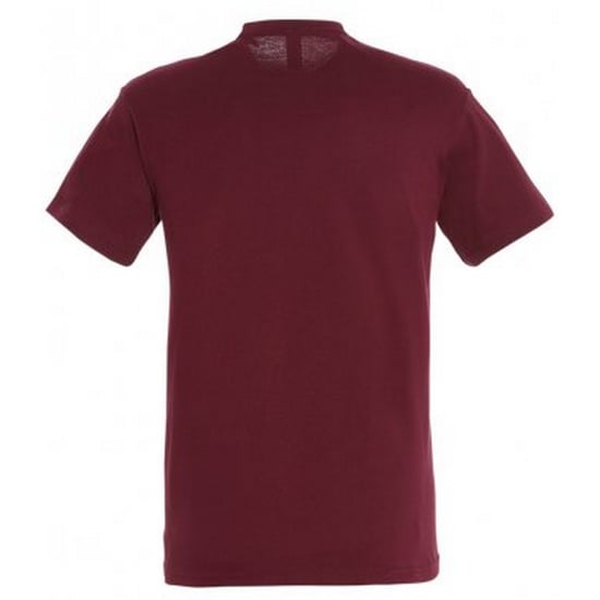 SOLS Herren Regent T-Shirt mit kurzen Ärmeln (Burgund) - Image 3