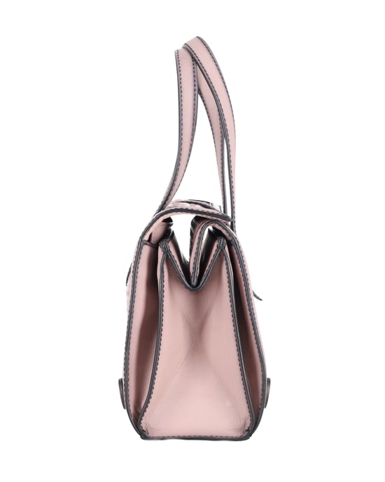 Bottega Veneta Doppelltragetasche aus gewebtem Kalbsleder in Pink - Image 3