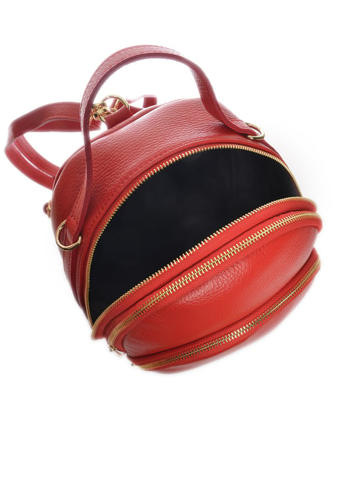Isabella Rhea Rot Rindsledertasche - Image 4