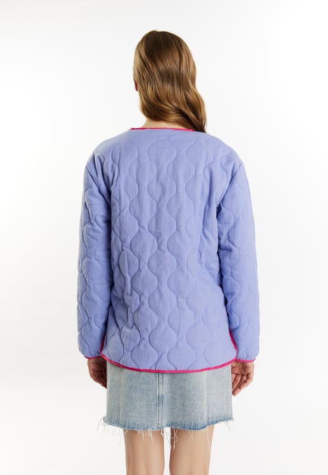 Dreimaster Steppjacke Damen Lila - Image 4