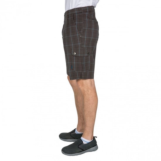 Trespass Herren Cargo-Shorts Earwig (Braun kariert) - Image 3