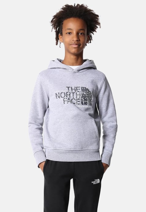 The North Face Kinder Drew Peak Overhead Hoodie in grau - Image 1