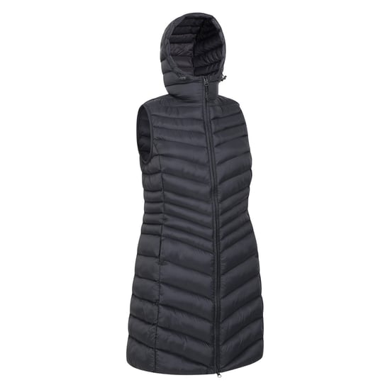 Mountain Warehouse Damen/Damen Florence Gepolstert Langes Gilet (Schwarz) - Image 5