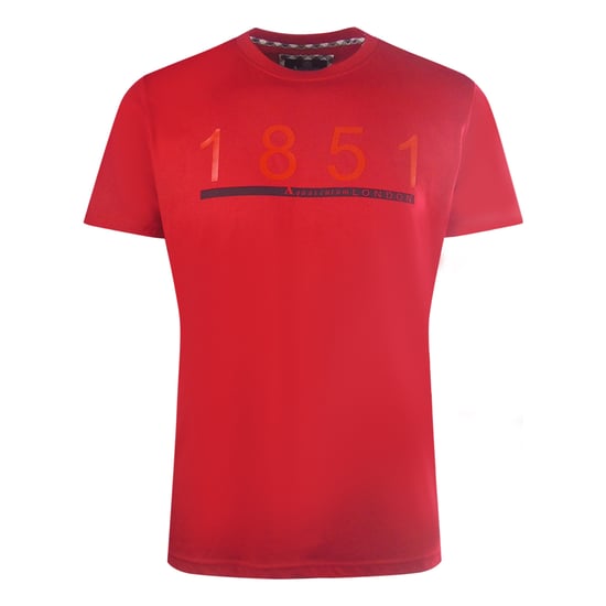 Aquascutum London 1851 Rotes T-Shirt - Image 1