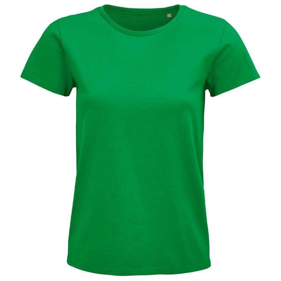 SOLS Womens/Ladies Pioneer Organic T-Shirt (Kelly Green)