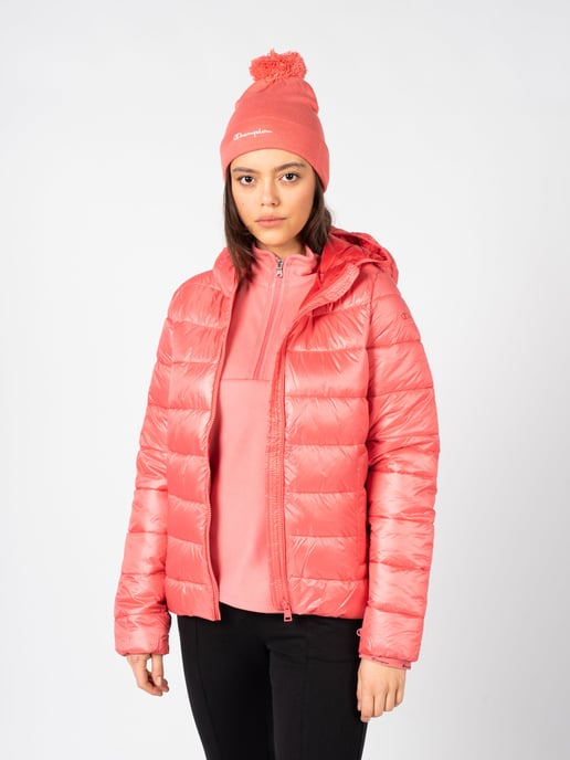 Champion Jacke Down Jacket Damen pink - Image 3